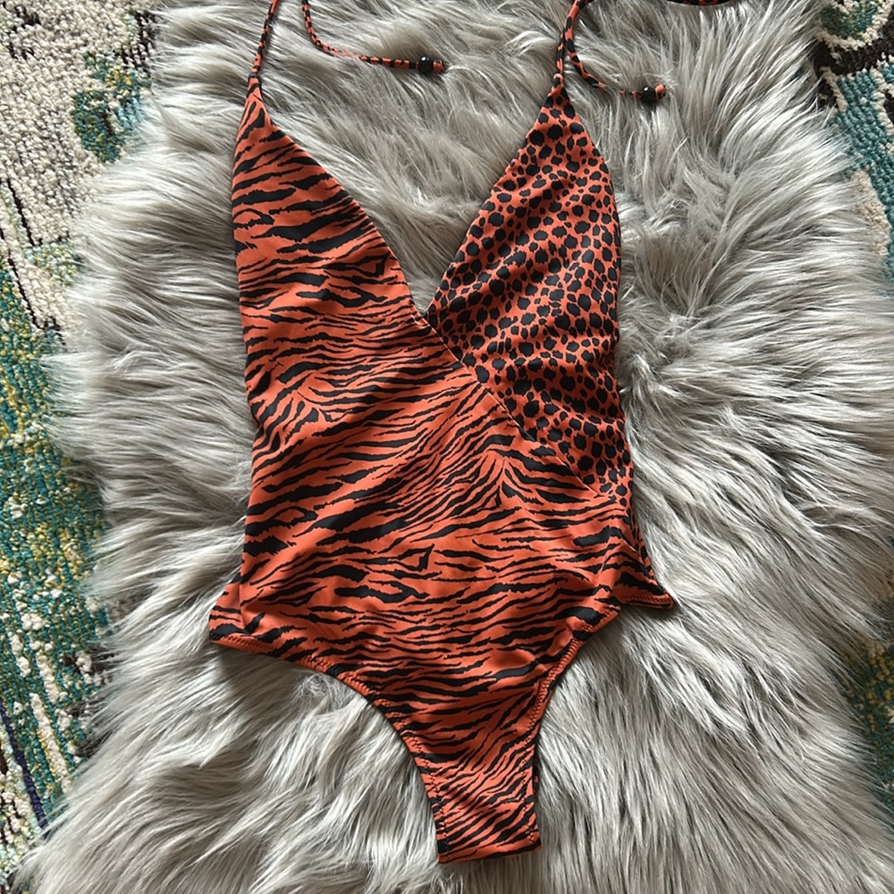 Victoria's Secret Animal Print One Piece Swimsuit